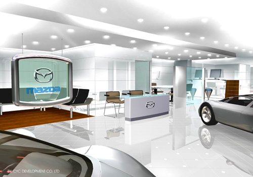 Showroom Interior Design 展示廳室內設計 - Mazda / Peugeot -2